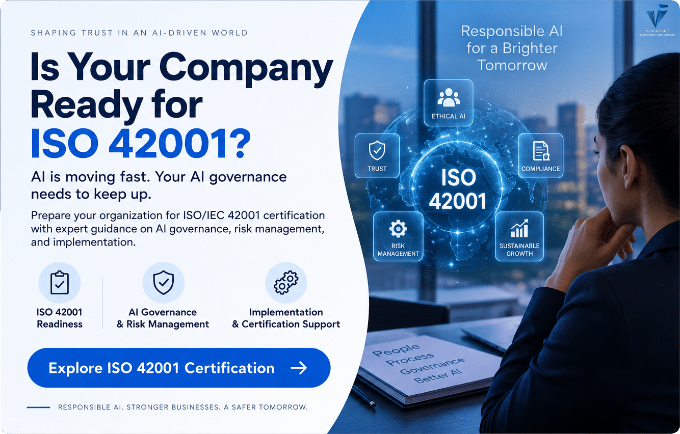 Is Your Company Ready for ISO 42001? Explore ISO 42001 Certification with VISTA InfoSec